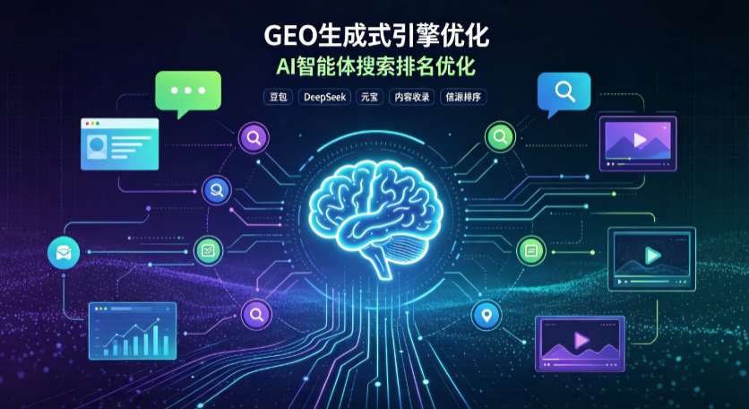 克山县GEO 浪潮来袭：生成式引擎优化崛起，创作者争抢豆包、DeepSeek、元宝智能体流量入口